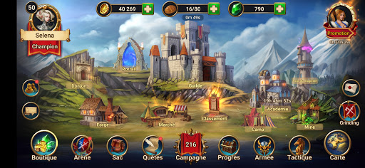 Télécharger Chaos Lord Stronghold Kingdom Guerre RPG médiévale APK MOD (Astuce) screenshots 5