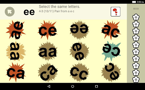 Captura 13 Eye games, Dyslexia android
