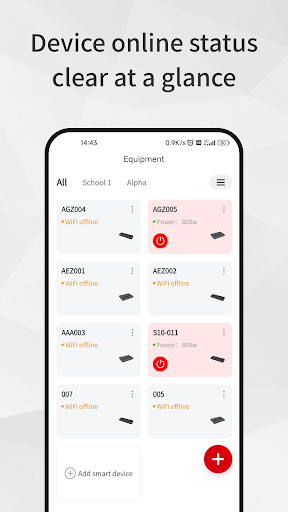 Android application innovatecharger screenshort