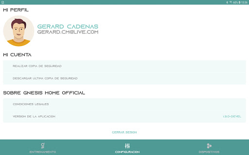 Gnesis Home EMS Screen 3