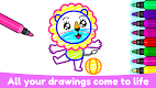 screenshot of Kids Drawing & Coloring Games