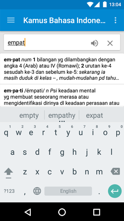 Kamus Bahasa Indonesia - 2.0 - (Android)