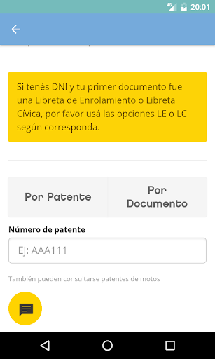Multas de tránsito Argentina Screen 3