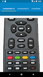 Changhong TV Remote Control