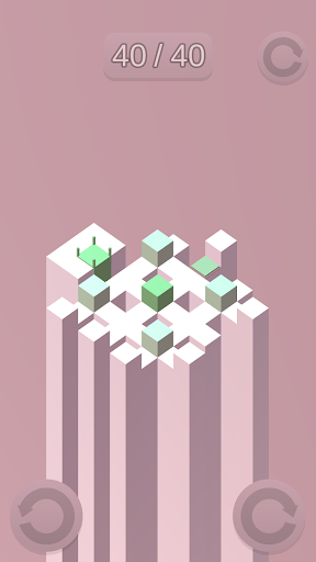 Android application Geometry Maze - Cube game screenshort