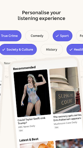 ABC listen: Radio & Podcasts Screen 2