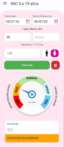 Calculadora Nutricional Screenshot 3 - AppWisp.com