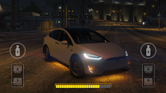 Model X Tesla Car Parking Game