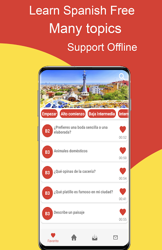 Spanish Conversation Screen 2