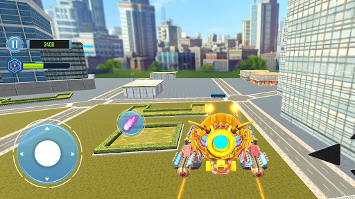 Rope Spider Hero Flying Robot Screen 3