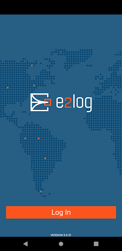 Android application e2log screenshort