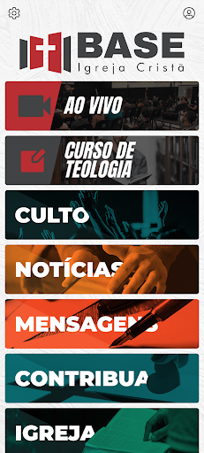 Android application Base Igreja Cristã screenshort