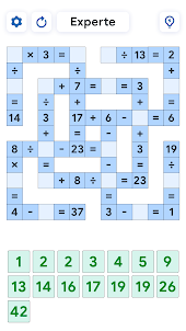 Crossmath Spiele - Math-Puzzle