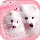 Puppy Dog Theme pink pet icon