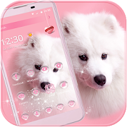 Puppy Dog Theme pink pet  Icon