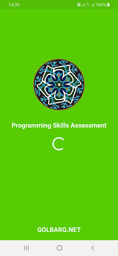 Android application Programming Skills Assessment screenshort
