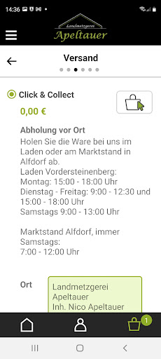 Landmetzgerei Apeltauer Screen 3
