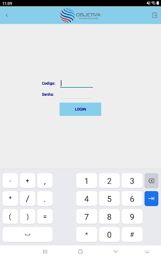 Android application Coletor Objetiva - ObjetivaRS screenshort