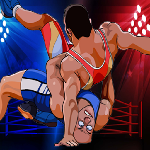 Wrestling Ring Fighting YO logo