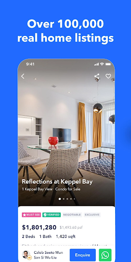 Android application 99.co SG: Buy/rent properties screenshort