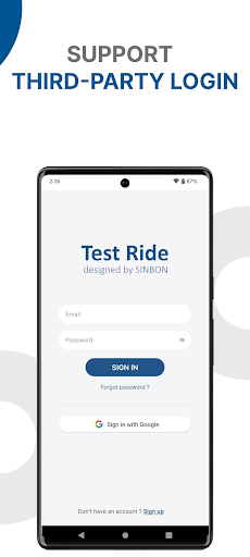 Test Ride designed by SINBON Screen 3