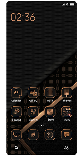 Android application Spectre Icon Pack screenshort