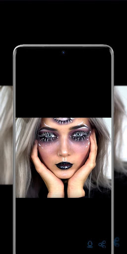 Android application Halloween makeup vampires screenshort