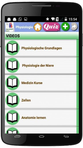 Physiologie Kurs Screen 3