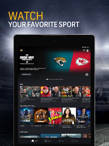 NBC Sports screenshot