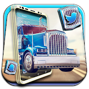 Blue Truck Launcher Theme