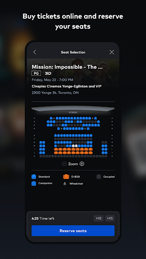 Cineplex Entertainment Screenshot 4 - AppWisp.com