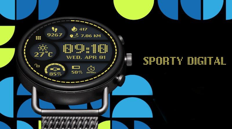 Sporty Digital Watch Face & Clock Live Wallpaper - Latest version for  Android - Download APK