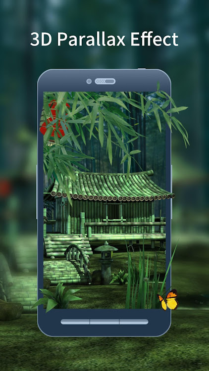 3D Bamboo House Live Wallpaper - 1.8.5 - (Android)