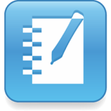 Simple notes icon