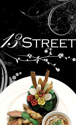 Android application 13 Street Restaurant screenshort