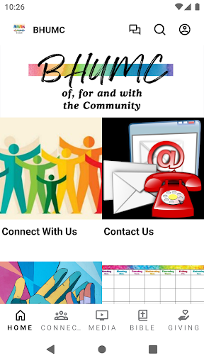 Android application Belmont Height UMC screenshort