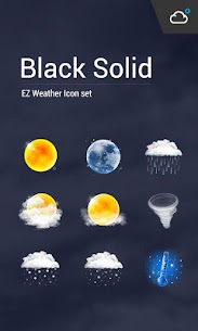 Realistic Weather Iconset HD For PC installation