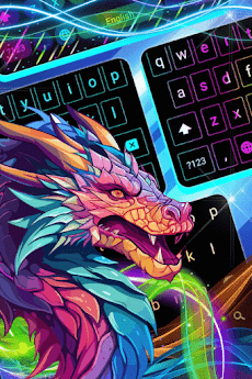 Flaming Dragon Keyboard Themeのおすすめ画像4
