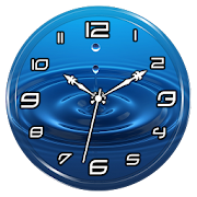 Water Drops Clock Live WP  Icon