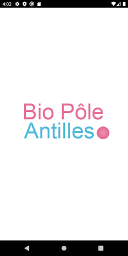 Android application Biopole Antilles screenshort