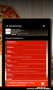 Captura de Pantalla 8 Pizza-Service Volare Lohfelden android