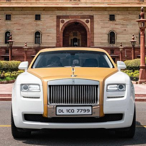 Rolls royce Dawn car Wallpaper logo