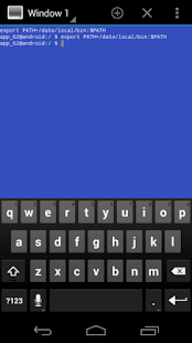 Terminal Emulator for Android Screenshot