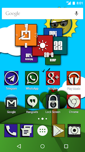 White Colorido Pt1 Icon Pack