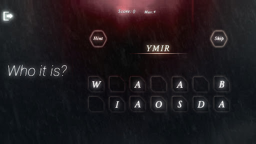 Attack on Titans Quiz Word