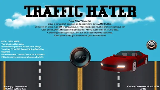 Traffic Hater