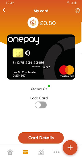 My OnePay Screen 3