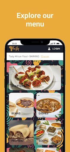 Android application Tasty African Food screenshort