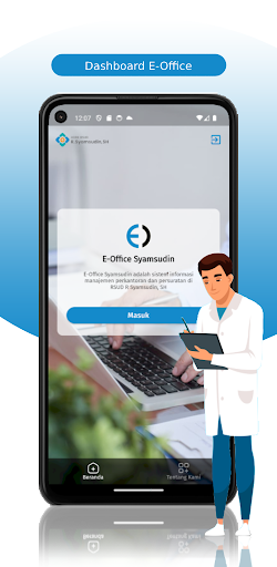 Android application E-Office Syamsudin screenshort