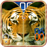 Tiger Zip Screen Lock icon